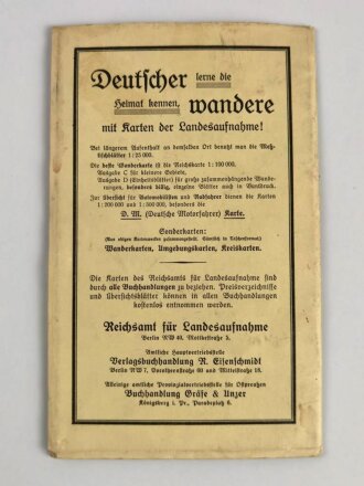 Reichskarte, Einheitsblatt 74, Halberstadt - Goslar - Wolfenbüttel