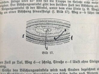 "Geländefibel" datiert 1934, DIN A5, 82 Seiten