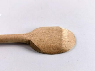 Löffel aus Holz, zum anrühren von Chloramin Brei. 19,5cm