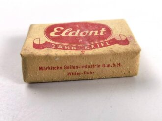 Pack "Eldont" Zahn Seife, Preis in Reichsmark