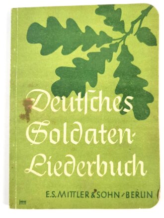 "Deutsches Soldatenliederbuch" 98 Seiten, gebraucht