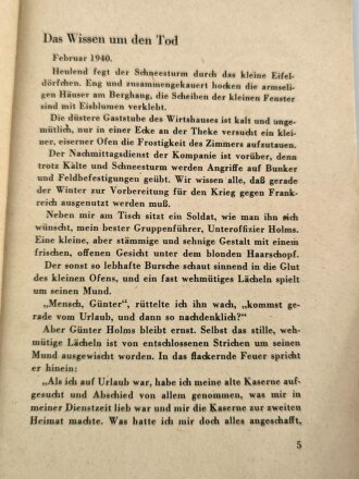 VB-Feldpost 2. Folge, "Im Angriff und im Biwak"- Soldaten erzählen Soldatengeschichten, 95 Seiten, 1943 datiert, stark gebraucht