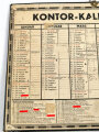 Kontor Kalender 1942, DIN A4