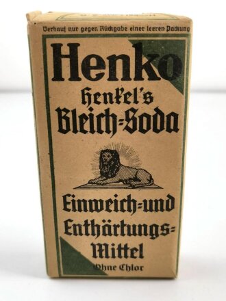 Pack " Henko Henckels Bleich Soda" Ungeöffnet , 8,5 x 16cm