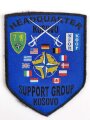 NATO, Ärmelabzeichen " Headquarter Kosovo Support Group Kosovo "