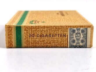 Pack "Echt Orient No.5" Zigaretten, ungeöffnet, Steuerbanderole mit Hakenkreuz