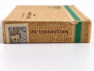 Pack "Echt Orient No.5" Zigaretten, ungeöffnet, Steuerbanderole mit Hakenkreuz