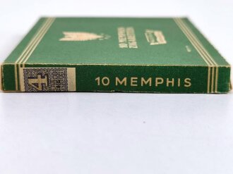 Pack "Memphis" Zigaretten, ungeöffnet, Steuerbanderole mit Hakenkreuz