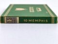 Pack "Memphis" Zigaretten, ungeöffnet, Steuerbanderole mit Hakenkreuz