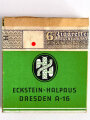 Pack "Eckstein No 5 " Zigaretten, ungeöffnet, Steuerbanderole mit Hakenkreuz