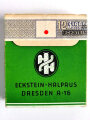 Pack "Eckstein No 5 " Zigaretten, ungeöffnet, Steuerbanderole mit Hakenkreuz