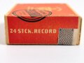 Pack " Sulima Record " Zigaretten, ungeöffnet,  Steuerbanderole mit Hakenkreuz