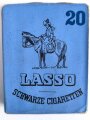 Pack " LASSO " Zigaretten, ungeöffnet,  Steuerbanderole mit Hakenkreuz