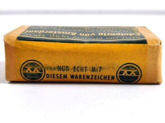 Pack " Edelperle von Amsterdam" Tabak, ungeöffnet, Steuerbanderole mit Hakenkreuz