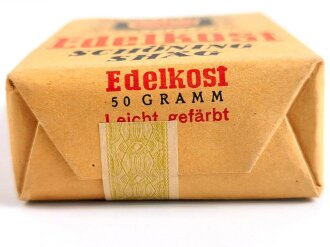 Pack " Edelkost Schöning Shäg" Tabak, ungeöffnet, Steuerbanderole mit Hakenkreuz