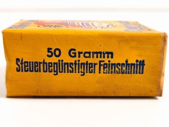 Pack " Rheinlust" Tabak, ungeöffnet, Steuerbanderole mit Hakenkreuz