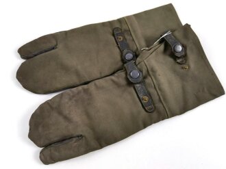 Paar Handschuhe für Kradmelder der Wehrmacht....