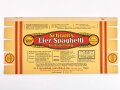 Verpackung " Schram´s Eier Spaghetti Volksliebling" Maße 14,5 x 29,5cm, unbenutztes Firmenmuster