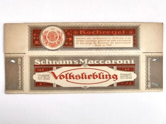 Verpackung " Schram´s Maccaroni "...