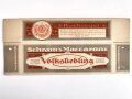 Verpackung " Schram´s Maccaroni " Maße 14 x 31cm, ungebrauchtes Firmenmuster