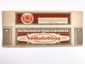 Verpackung " Schram´s Maccaroni " Maße 14 x 31cm, ungebrauchtes Firmenmuster