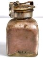 "Tannoform" Flasche, ungereinigt. Gehört ins Bodenfach des "Veterinär Arzneikasten 18/27" der Wehrmacht