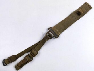 Einzelner Trageriemen zum Traggestell für 5cm Grantwerfer der Wehrmacht