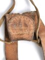 Tasche für eine Erkennungsmarke der Wehrmacht, gebraucht