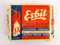 Pack " Esbit Trocken Brennstoff" Erich Schumm Stuttgart ( bis 1943 ) , ungeöffnet