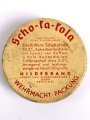 Scho-ka-kola Dose Wehrmacht Packung datiert 1941, leer