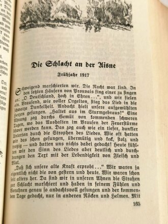 Zöberlein "Der Glaube an Deutschland" datiert 1940, 890 Seiten, DIN A5 mit Widmung, gebraucht