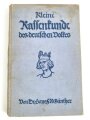 "Kleine Rassenkunde des deutschen Volkes" datiert 1936, 153 Seiten, DIN A5, gebraucht