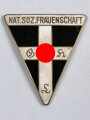 Nationalsozialistische Frauenschaft (NSF), Mitgliedsabzeichen 4. Form, 44mm, Nadelsystem fehlt