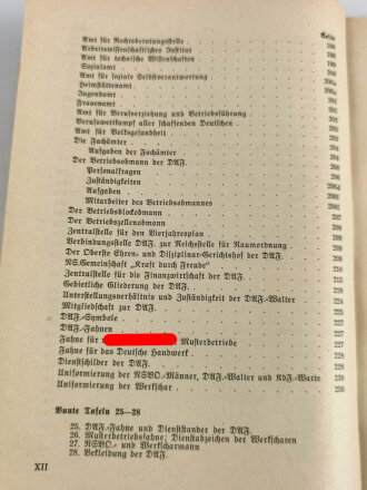 Organisationsbuch der NSDAP, 5.Auflage 1938, 592 Seiten,  gebraucht