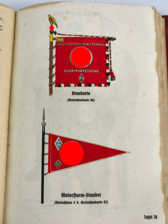 Organisationsbuch der NSDAP, 5.Auflage 1938, 592 Seiten,  gebraucht