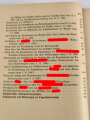 Organisationsbuch der NSDAP, 5.Auflage 1938, 592 Seiten,  gebraucht