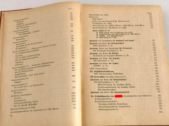 Organisationsbuch der NSDAP, 3.Auflage 1937, 556 Seiten,  gebraucht