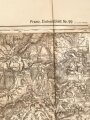 Frankreich, Einheitsblatt Nr. 99, Langres,  Maße: 70 X 89 cm, stark gebraucht, datiert 1936