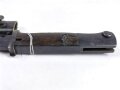 Kriegsmarine, Seitengewehr 84/98 für K98 , die Parierstange mit " Ostsee" Stempelung, gebraucht