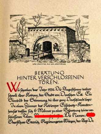 Reichsarbeitsdienst Arbeitsgau XXIV Mittelrhein, "Gau Chronik" 90 Seiten, sehr guter Zustand