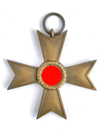 Kriegsverdienstkreuz 2. Klasse 1939 ohne Schwerter mit langem Band, Buntmetall, ohne Hersteller