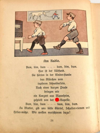 "Guck emol! - Erstes Lesebuch für Pfälzer Kinder", 88 Seiten, stark gebraucht, leichter Wasserschaden