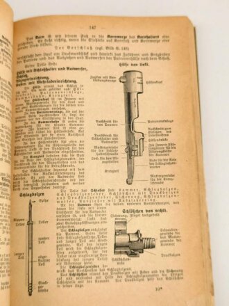 "Der Dienstunterricht im Heere, Ausgabe für den S.M.G-Schützen", 1937, 337 Seiten, A5