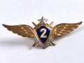 Russland UDSSR, Qualifikationsabzeichen der Luftwaffe, Buntmetall