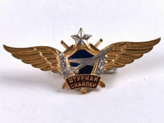 Russland UDSSR, Qualifikationsabzeichen der Luftwaffe, Buntmetall