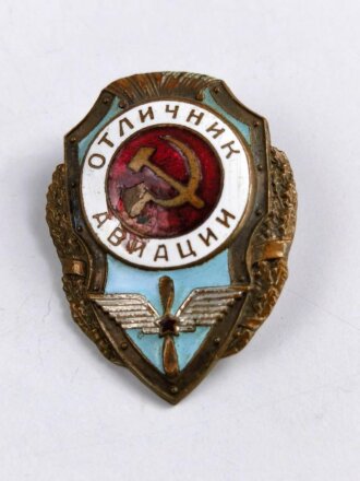 Russland UDSSR, Bestenabzeichen ab 1942, Flugwesen