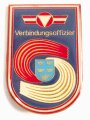 Österreich, Truppenkörperabzeichen Bundesheer  " Verbindungsoffizier Niederösterreich",  Maße 45 x 65mm