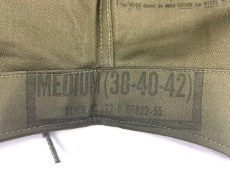 U.S. Hood, Jacket, Field M-51, dated 1952, size Medium , very good condition