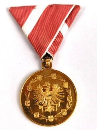 Österreich, Ehrenzeichen für Verdienste um die Repulik Österreich " Goldene Verdienstmedaille "