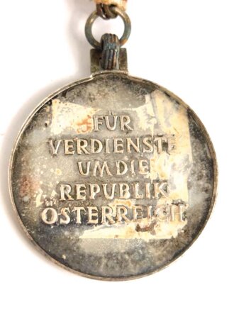 Österreich, Ehrenzeichen für Verdienste um die Repulik Österreich " Silberne Verdienstmedaille "